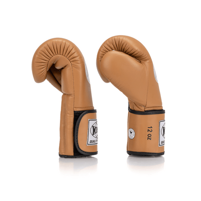 Proline Leather Boxing Glove - Brown