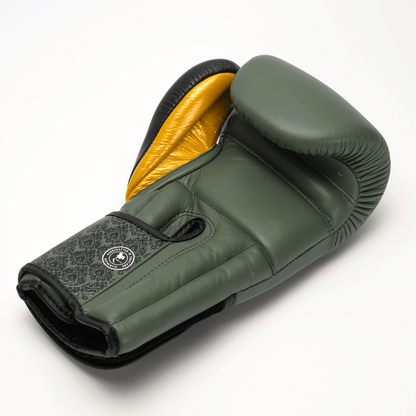 Windy x Joya - Proline Leather Boxing Glove - Green/Gold