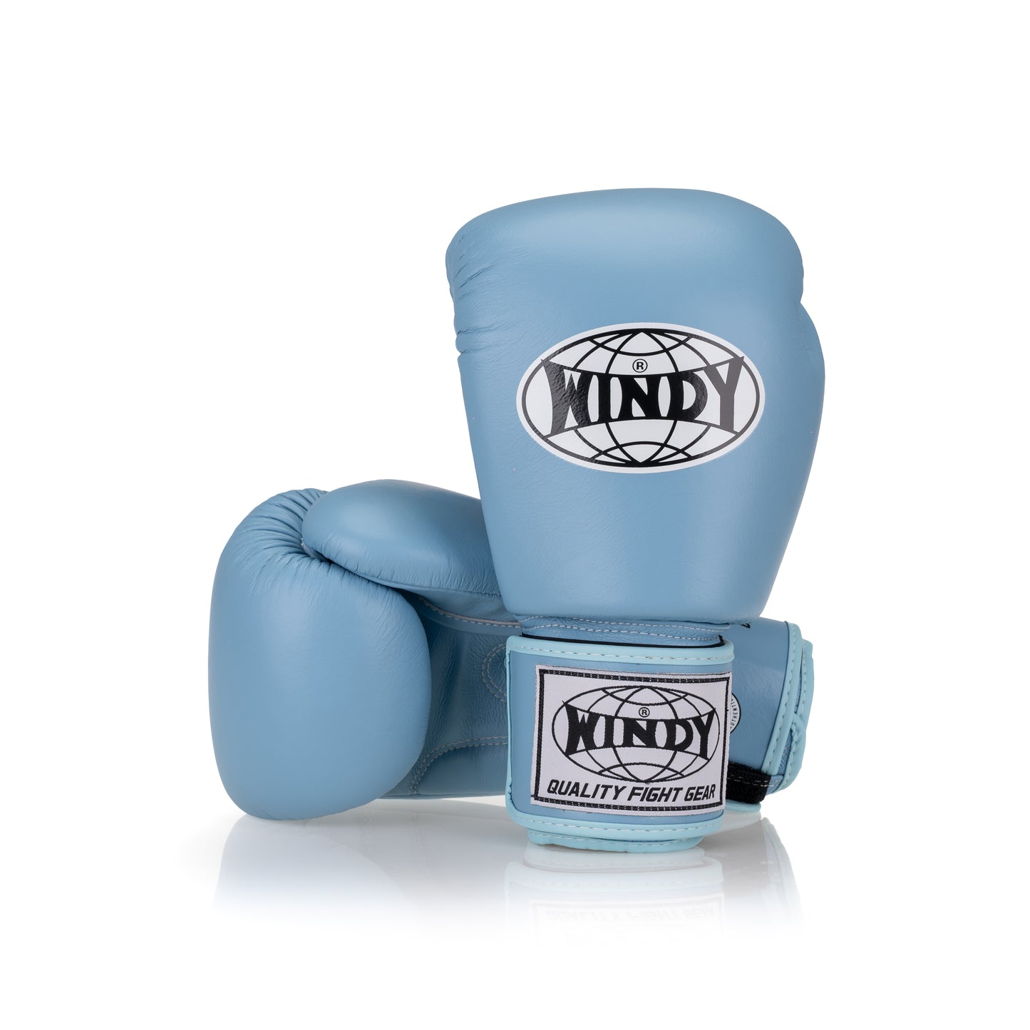 Classic Leather Boxing Glove - Baby Blue