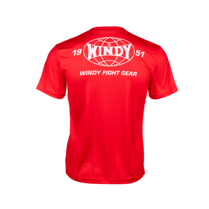 Classic Windy 1951 Training T-shirt - Red